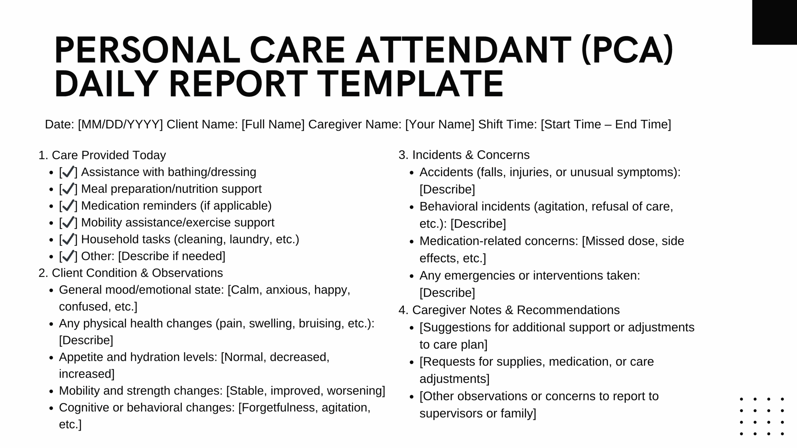 Personal Care
