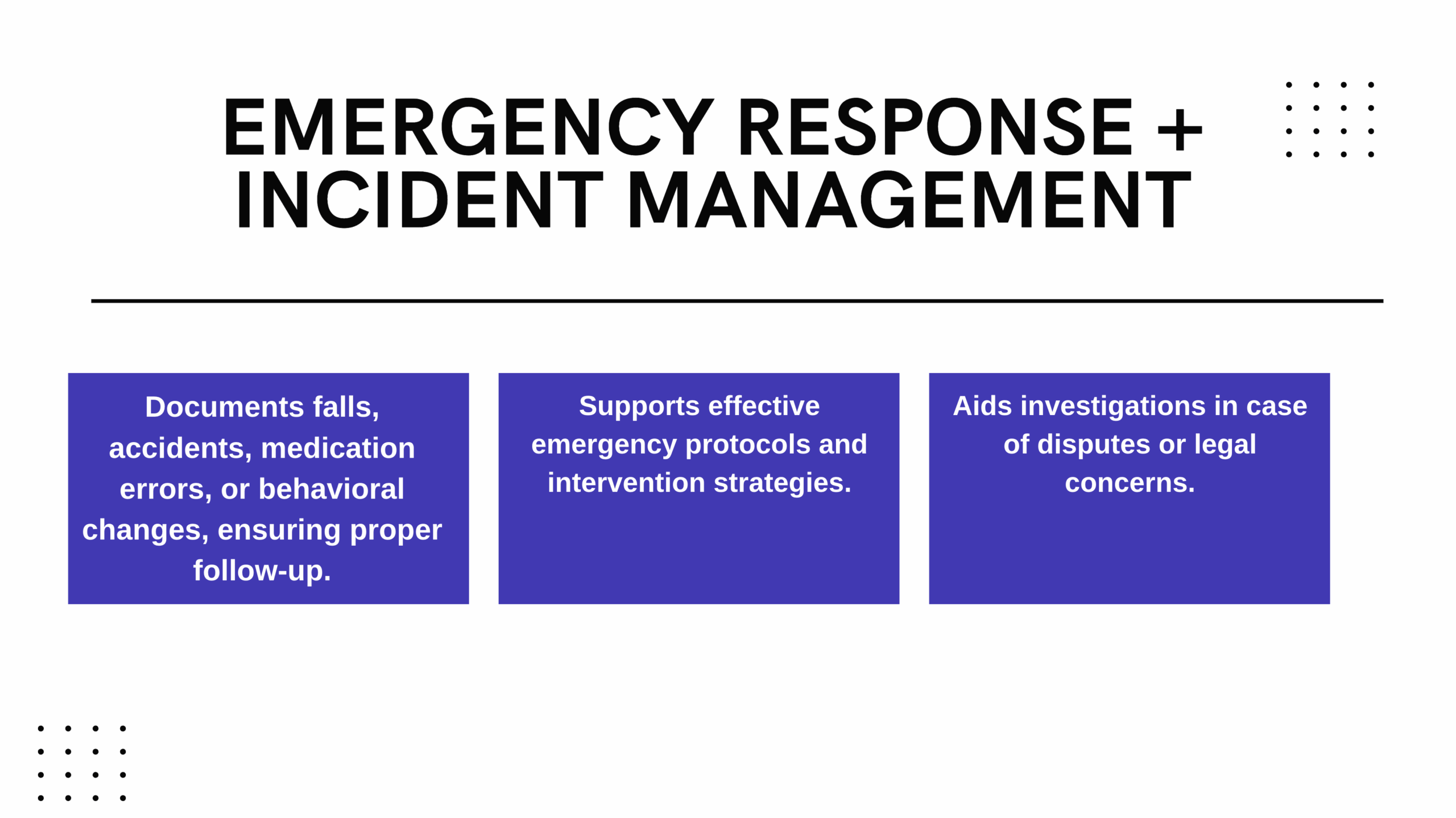 Emergency